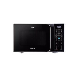PuroStock Microondas Bgh Eco Negro Digital 23 Litros 800w 220v Negro