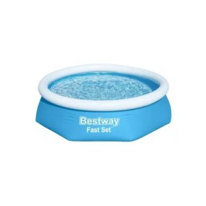Pileta Inflable Redonda Bestway 57448 De 244cm X 61cm