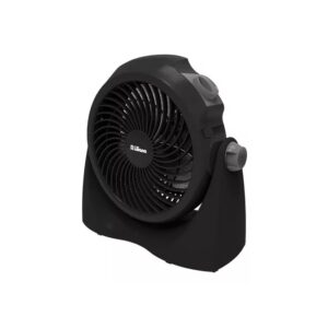 Ventilador de mesa y pared Liliana VTF10P negro, 10" de diámetro 220 V
