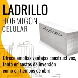 LADRILLOS DE HORMIGON CELULAR TIPO RETAK