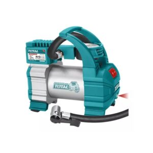 Compresor De Aire Inflador Portatil 12v 140psi Auto Total Color Turquesa/gris