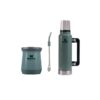 COMBO STANLEY TERMO 1.3L + BOMBILLA STANLEY + MATE 180ML