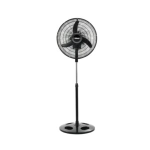 Ventilador De Pie Liliana 20" Orbital Con Repeler Negro Vprn20